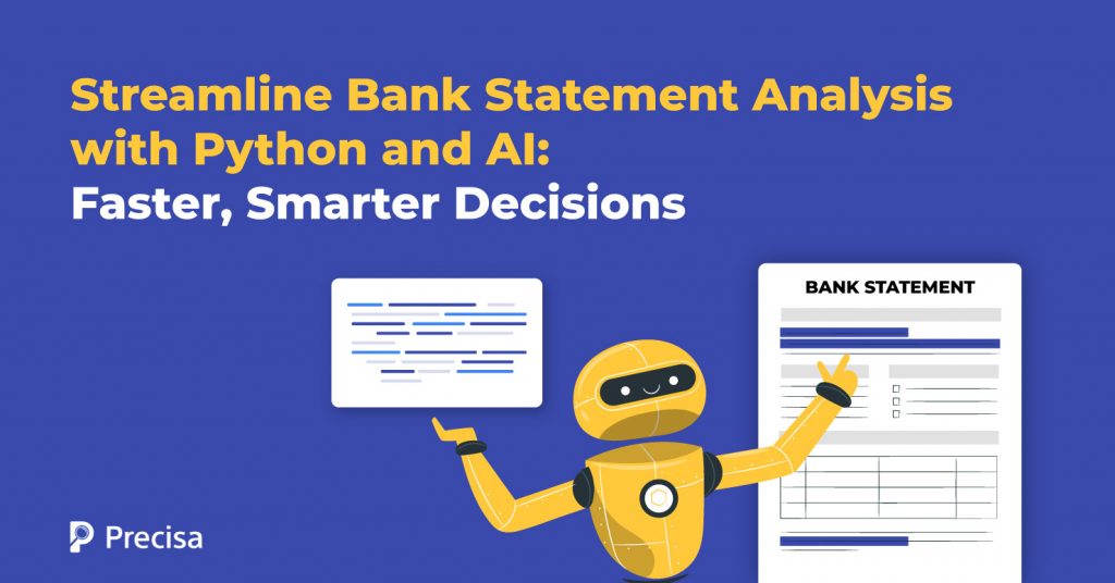 The Role of Automating Bank Statement Analysis with Python and AI